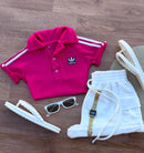 Conjunto Tulipa Rosa