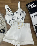 Conjunto Jasmim Branco